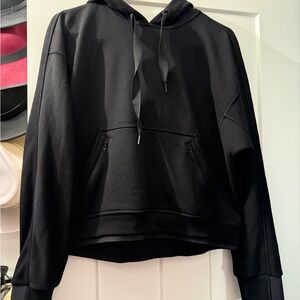 Athleta Black Casual Hoodie